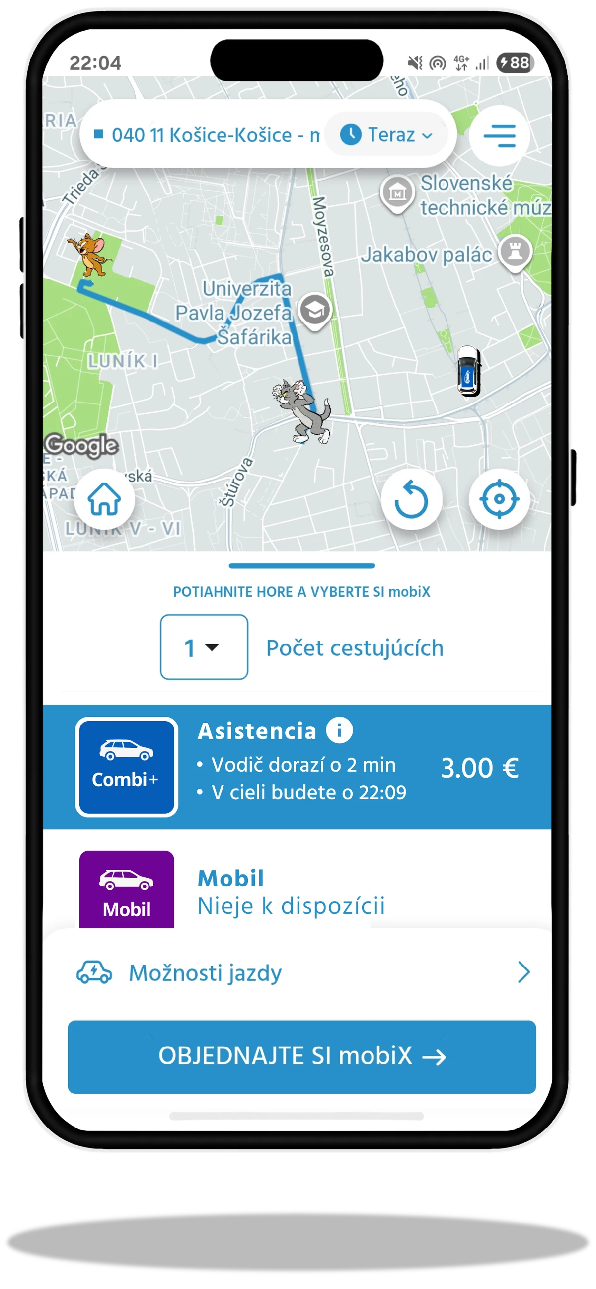 mobiX rider app